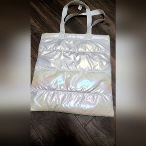 NWT Bath & Body Works Puffer Tote Bag